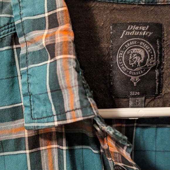 Diesel Men's Button-Down Long-Sleeve - Picture 4 of 6